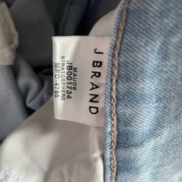 NWOT - J Brand Maude Mid-Rise Cigarette Jeans — Size 27, Light Wash - Picture 3 of 5